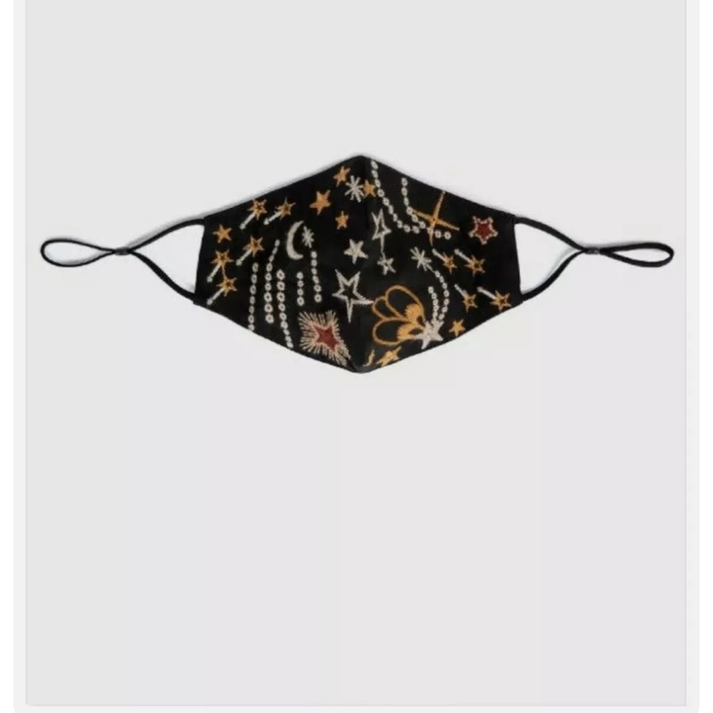 Johnny Was Embroidered Mask